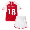 Arsenal Takehiro Tomiyasu #18 Hemmaställ Barn 2023-24 Korta ärmar (+ Korta byxor)